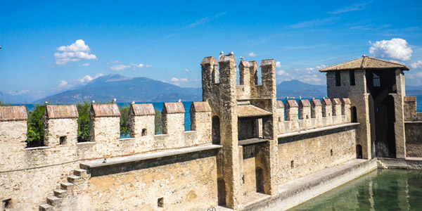 Das Gebiet in Sirmione, am Gardasee